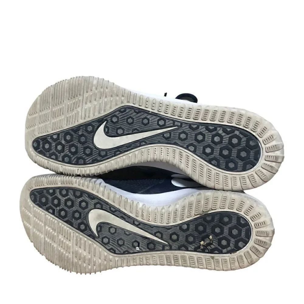 Nike Air Zoom Hyperace 2 Navy White Volleyball Shoes AR5281-400 Men's Sz 14